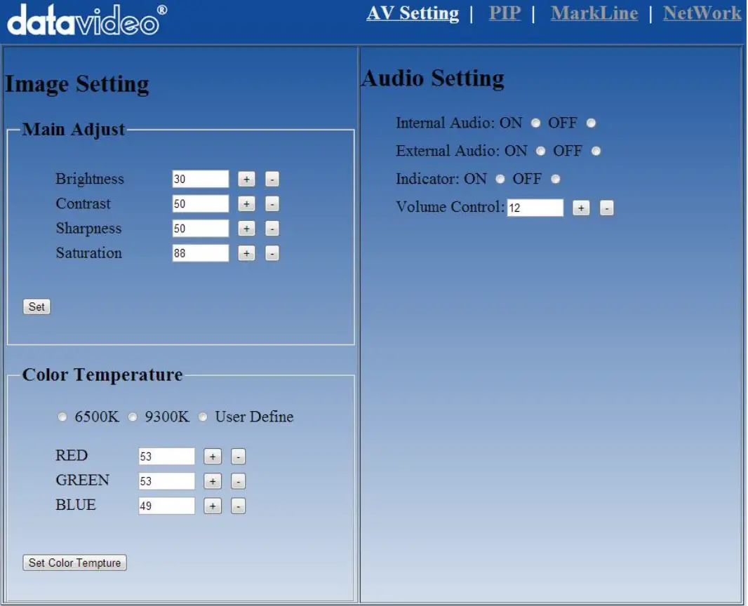 datavideo TLM-170P 17-inch LCD 7U Rack Mount 04