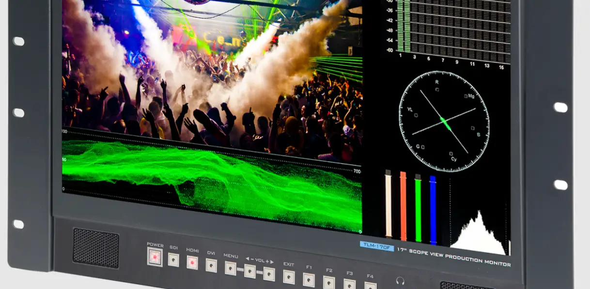 Datavideo Tlm-170p 17-inch Lcd 7u Rack Mount Monitor Instruction Manual