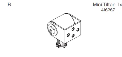 INNOVATIVE Verifone VX805 Wall Mount - fig 1