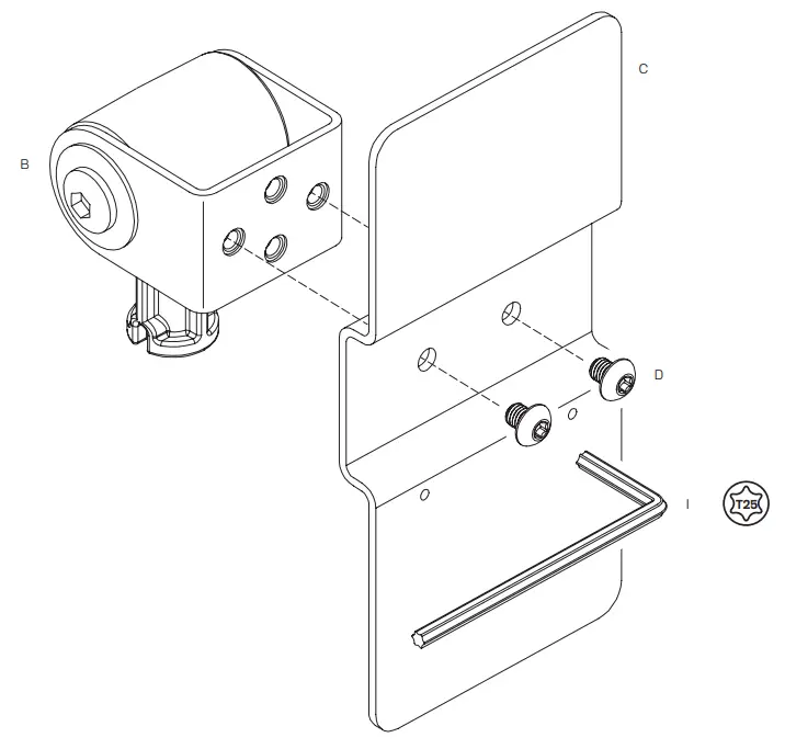 INNOVATIVE Verifone VX805 Wall Mount - fig11