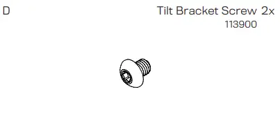 INNOVATIVE Verifone VX805 Wall Mount - fig 1