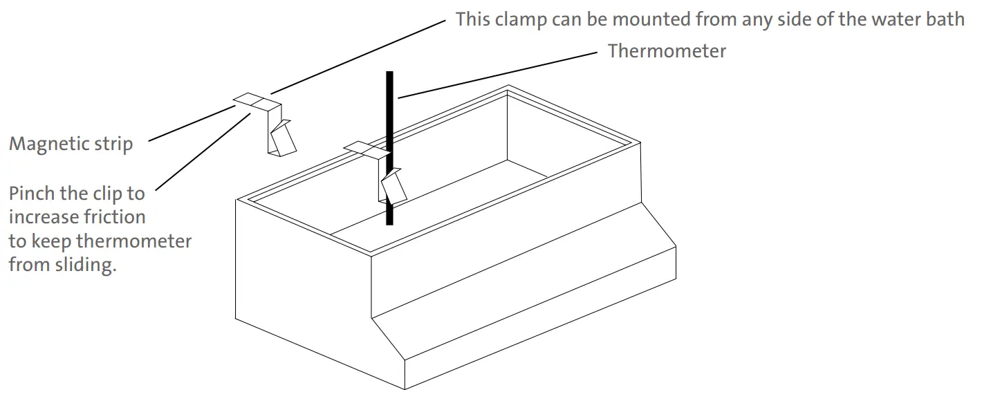 Labnet W1106A Series 6 Liter Water Bath - fig