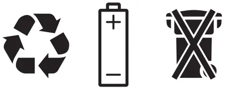 DEVIreg 316 Electronic Thermostat - Disposal Icon