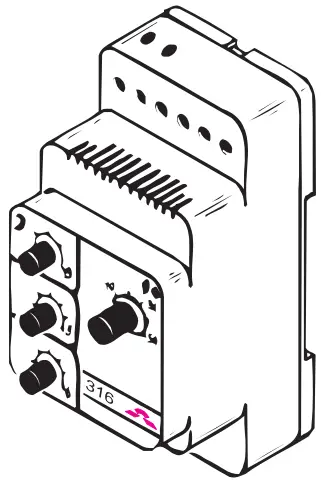 DEVIreg 316 Electronic Thermostat - Fig 1