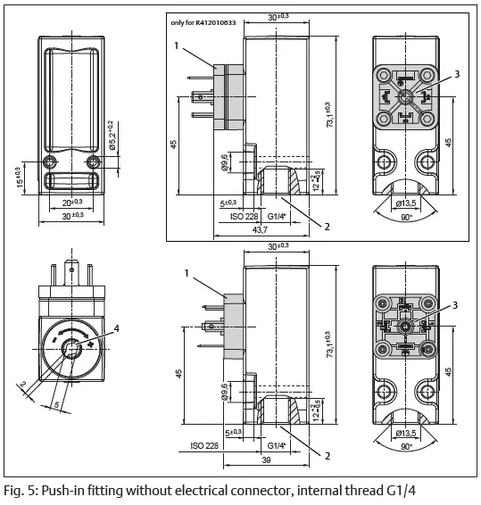 AVENTICS PM1 Electromechanical Pressure Switch-8