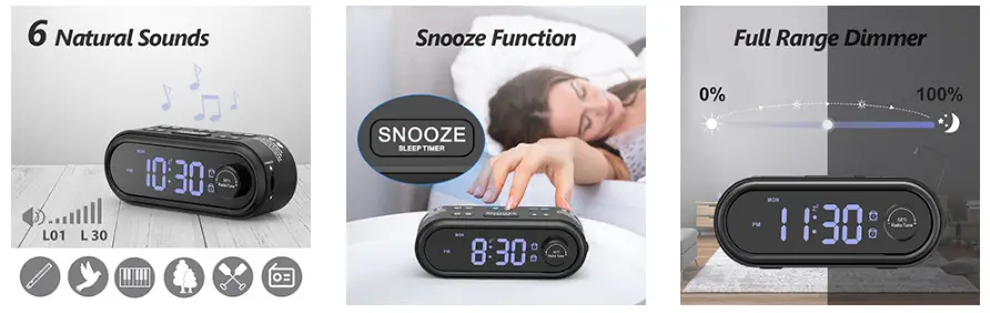 REACHER-Weekday-Weekend-Dual-Alarm-Clock-Radio-fig-3