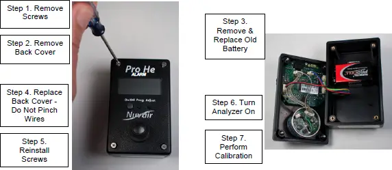 replace battery setup