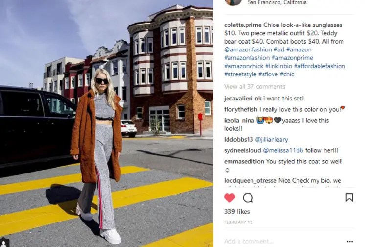 Amazon Influencer Program Social Sharing 1