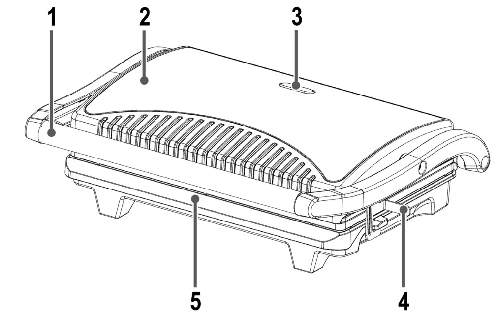 CLATRONIC MG 3519 Multi Grill -
