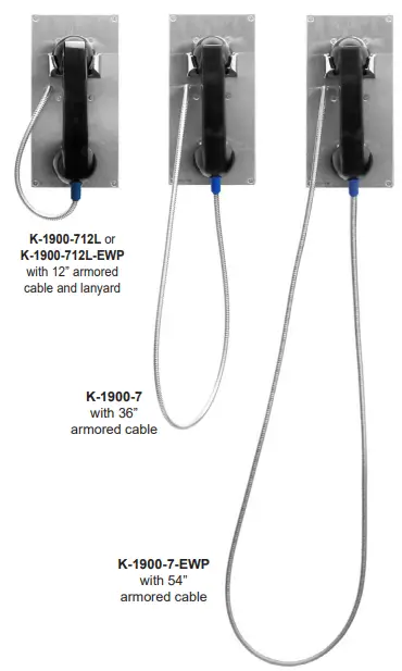 VIKING K 1900 7 Series Hot Line Panel Phone -