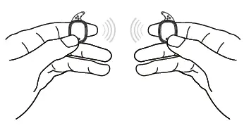 Connection between two EarBuds