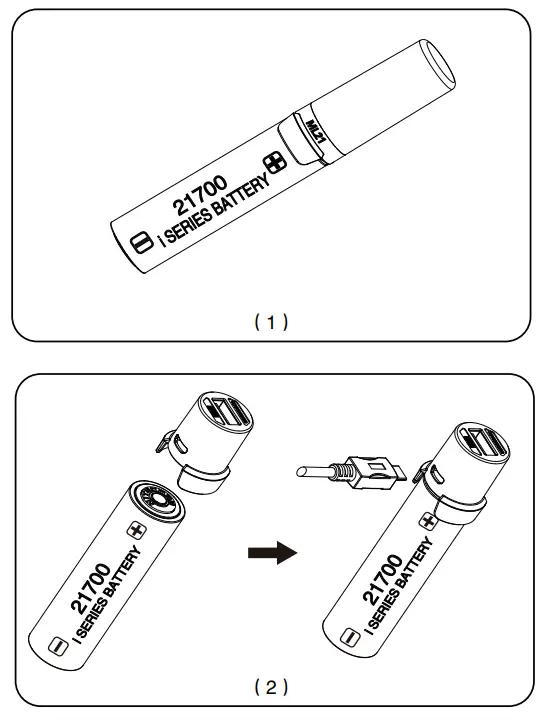 NITECORE 21700 Intelligent Battery System
