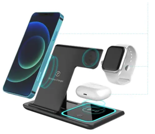 Chargers S09YPGZTS9 3 In 1 Wireless Foldable Charger-fig2