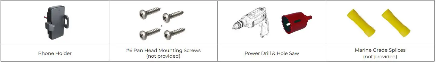 ITC Rotating Phone Holder Instruction Manual - PARTS