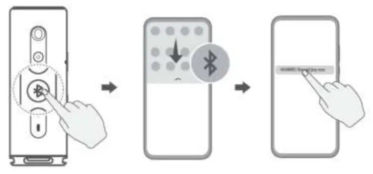 HUAWEI Sound Joy Draagbare Bluetooth Speaker - Buttons and ports 3