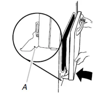 GATOR Wired Rear View - door fram