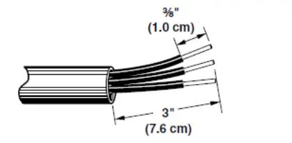 GATOR Wired Rear View - each wire.