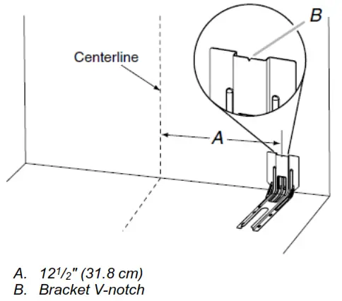 LG W11477345B SLIDE-IN DUAL FUEL RANGE - Install Anti-Tip Bracket
