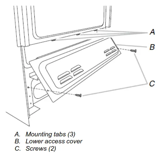 LG W11477345B SLIDE-IN DUAL FUEL RANGE - Power Supply Cord Strain Relief