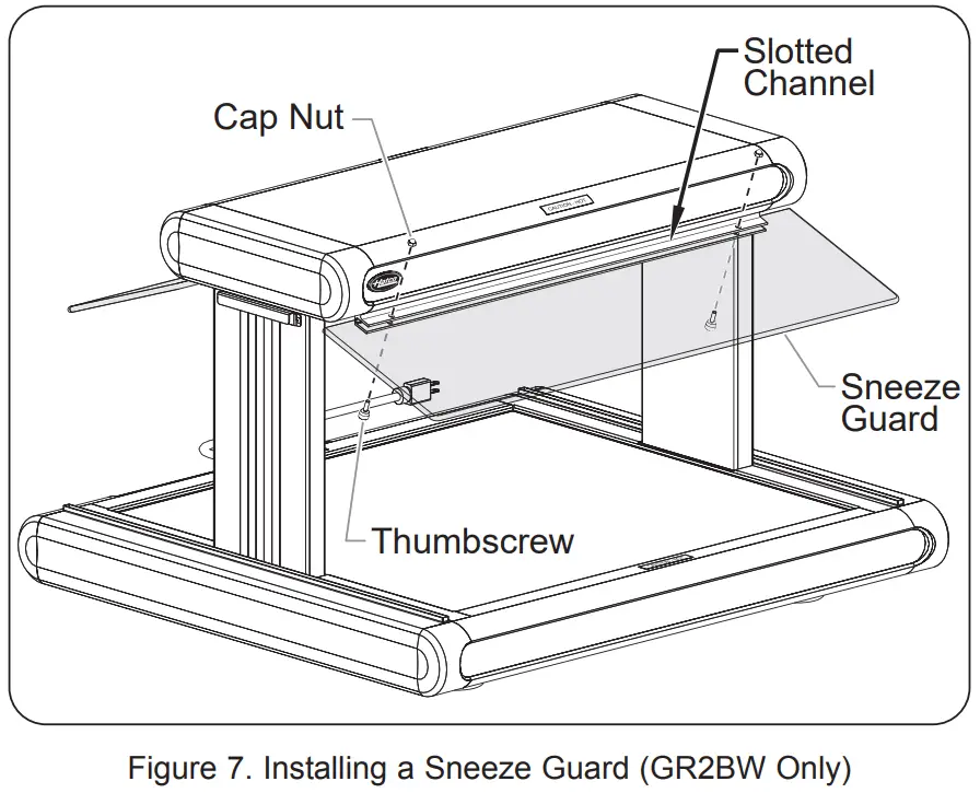 Hatco GR2BW Series GR2BW-72 72-Inch Glo-Ray White Granite Designer Buffet Warmer fig 4