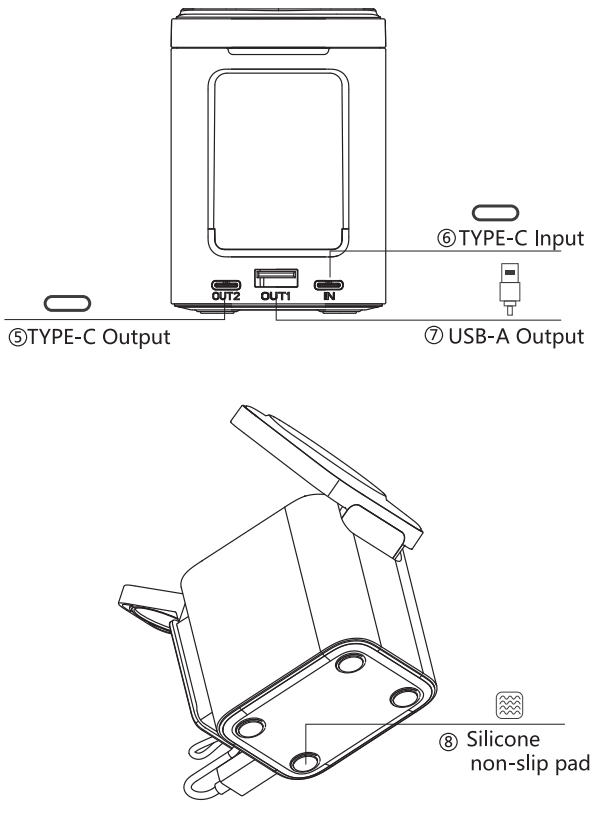 Shenzhen Xindeneng Technology DW 13 4 In 1 Wireless Charger - 2
