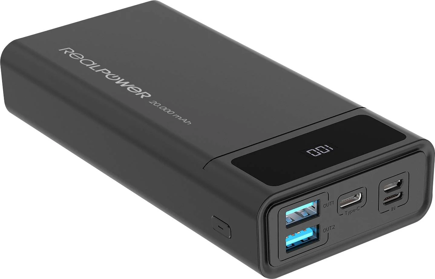 REALPOWER PB-20000 PD Pro 20.000 mAh Powerbank-fig1