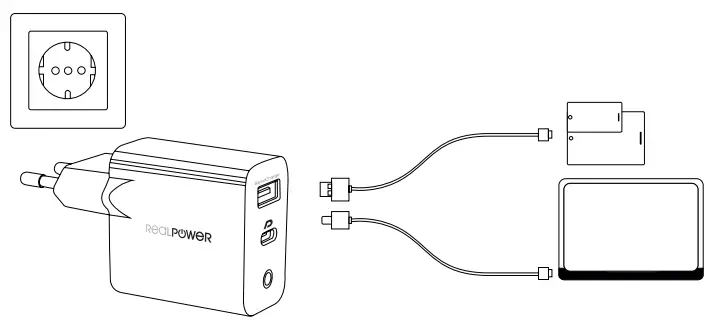 REALPOWER PB-20000 PD Pro 20.000 mAh Powerbank-fig3