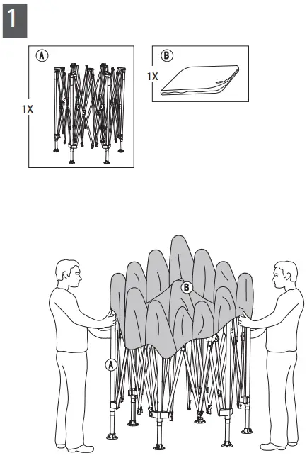 SUNJOY GROUP A101012601 11 ft. x 11 ft. Eryn Pop-Up Gazebo-fig6