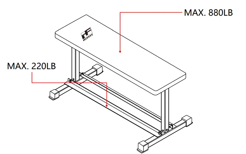 RITFIT-Flat-Weight-Bench-2