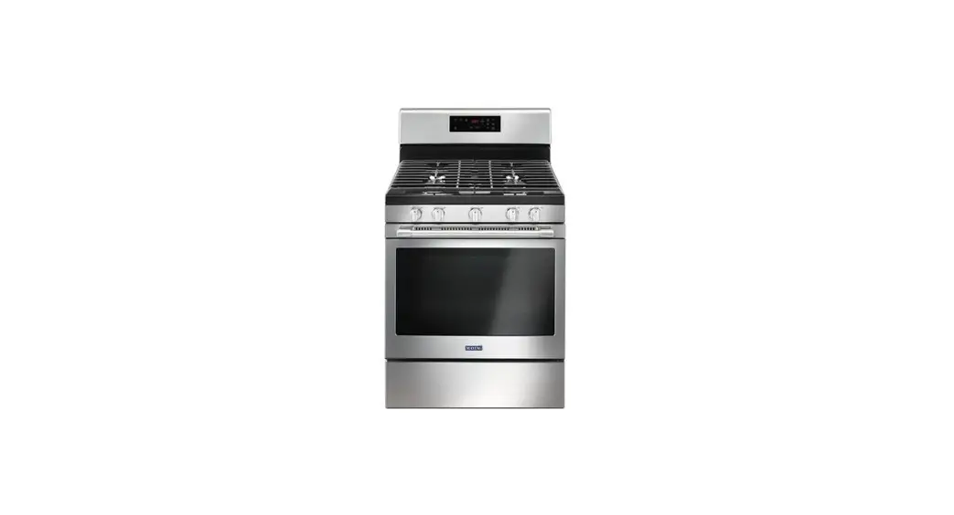 Maytag W11508801b 30 Inches Fingerprint Resistant Stainless Steel Freestanding Double Oven Gas Range User Guide
