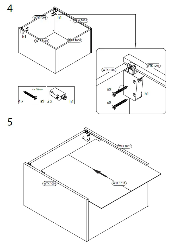 WASHTOWER-WSHS60-61-Wall-Cabinet-Instruction-FIG-10