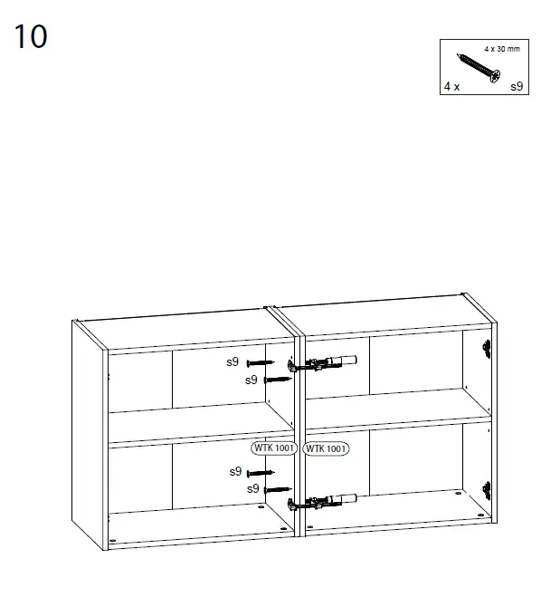 WASHTOWER-WSHS60-61-Wall-Cabinet-Instruction-FIG-14