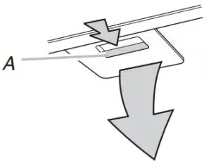 Spring release handle