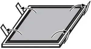 metal grease filter.