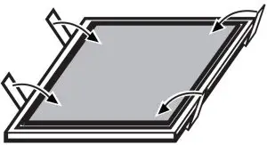 metal grease filter.