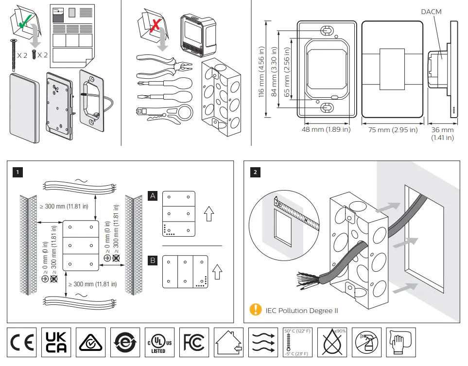 PHILIPS PATPA dynalite Antumbra Touch - fig