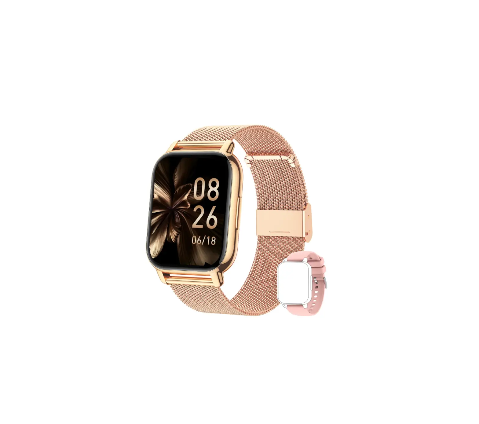 Popglory P66 Answer-make Calls 1.85 Inch Large Smartwatch User Guide