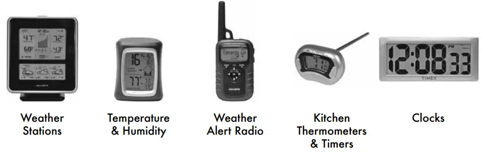 ACURITE 75100CAUDI Digital Clock - 1