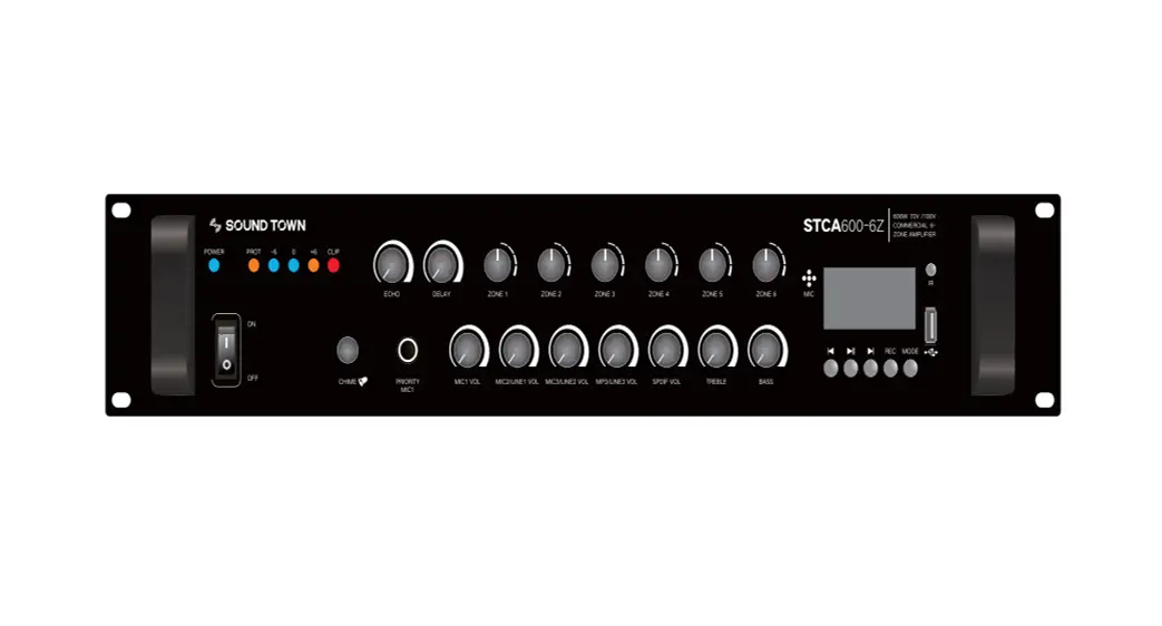 Sound Town Stca Series Public Address Amplifier With Optical User Manual Sound Town Stca Series Public Address Amplifier With Optical User Manual