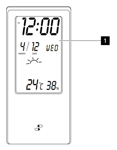 hama 00123159 Radio-Controlled DCF Wall Clock - fig1