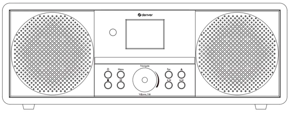 denver MIR-270 Internet Radio CD Player