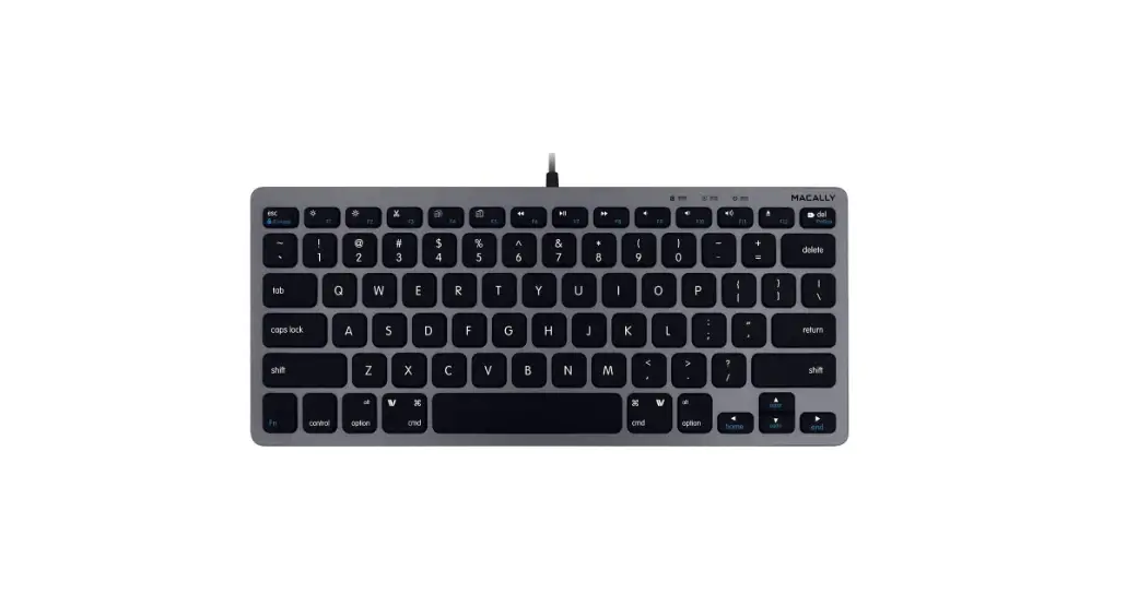 Macally Slimkeycsg Compact Usb Wired Keyboard For Mac And Pc User Guide Macally Slimkeycsg Compact Usb Wired Keyboard For Mac And Pc User Guide