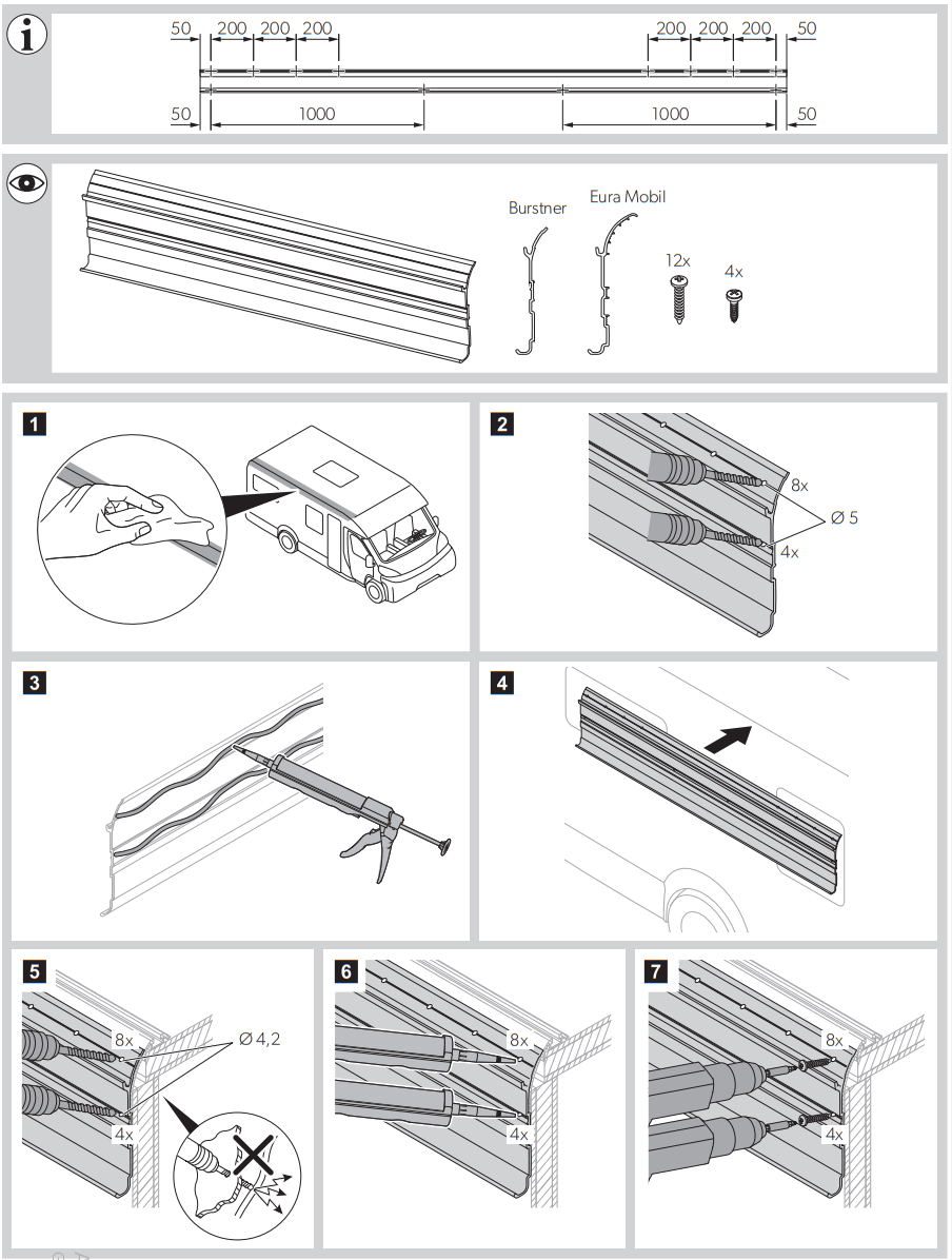DOMETIC PW1500 Box Awning - FIGURE 1