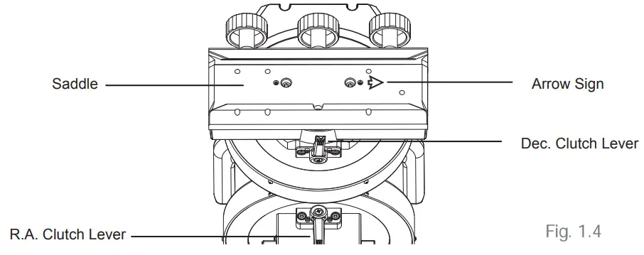 Sky-Watcher EQ8-R Mount - clutch lever again
