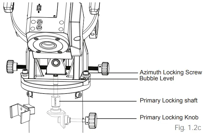 Sky-Watcher EQ8-R Mount - primary locking