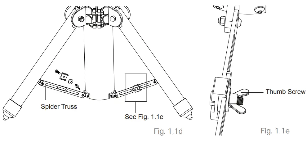 Sky-Watcher EQ8-R Mount - screws at this moment