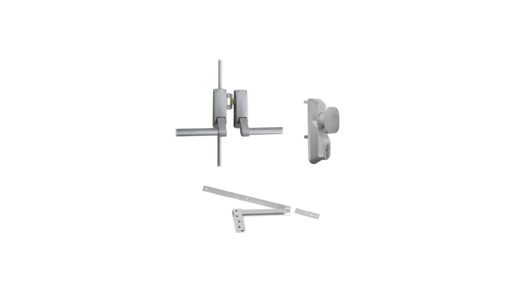 Allgood 9328 Motorised Touchbar Surface-mounted Latch Device Instruction Manual