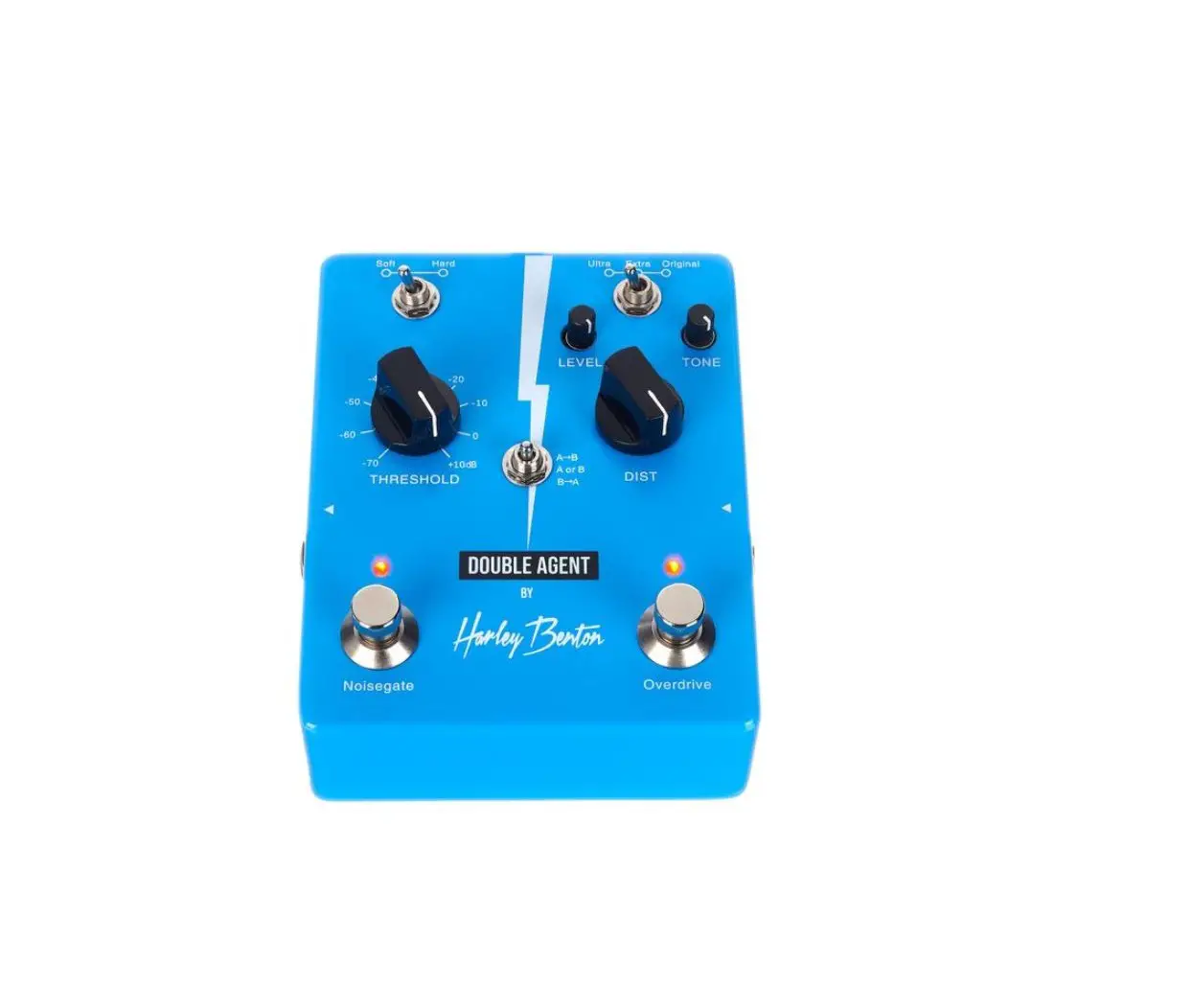 Harley Benton 521996 Double Agent Effect Pedal User Guide