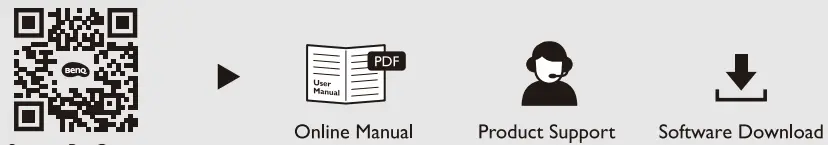 BenQ EW2780 LCD Monitor Entertainment Monitor - QR