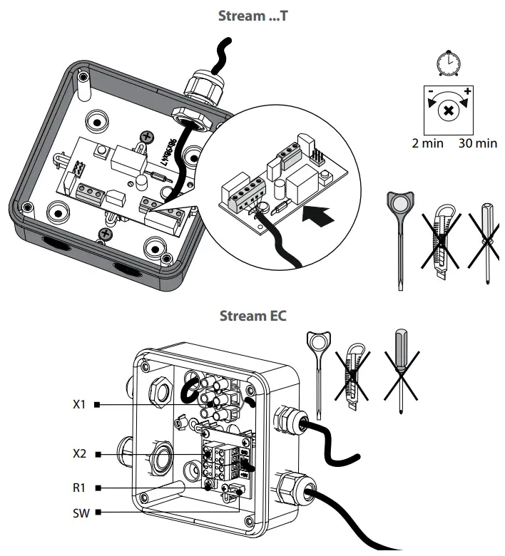 VENTS Stream EC Plastic Sound Insulated Fan - Stream